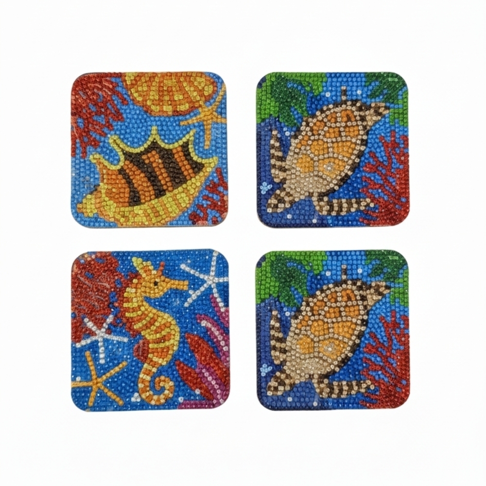Oceanic Charm Coaster Set